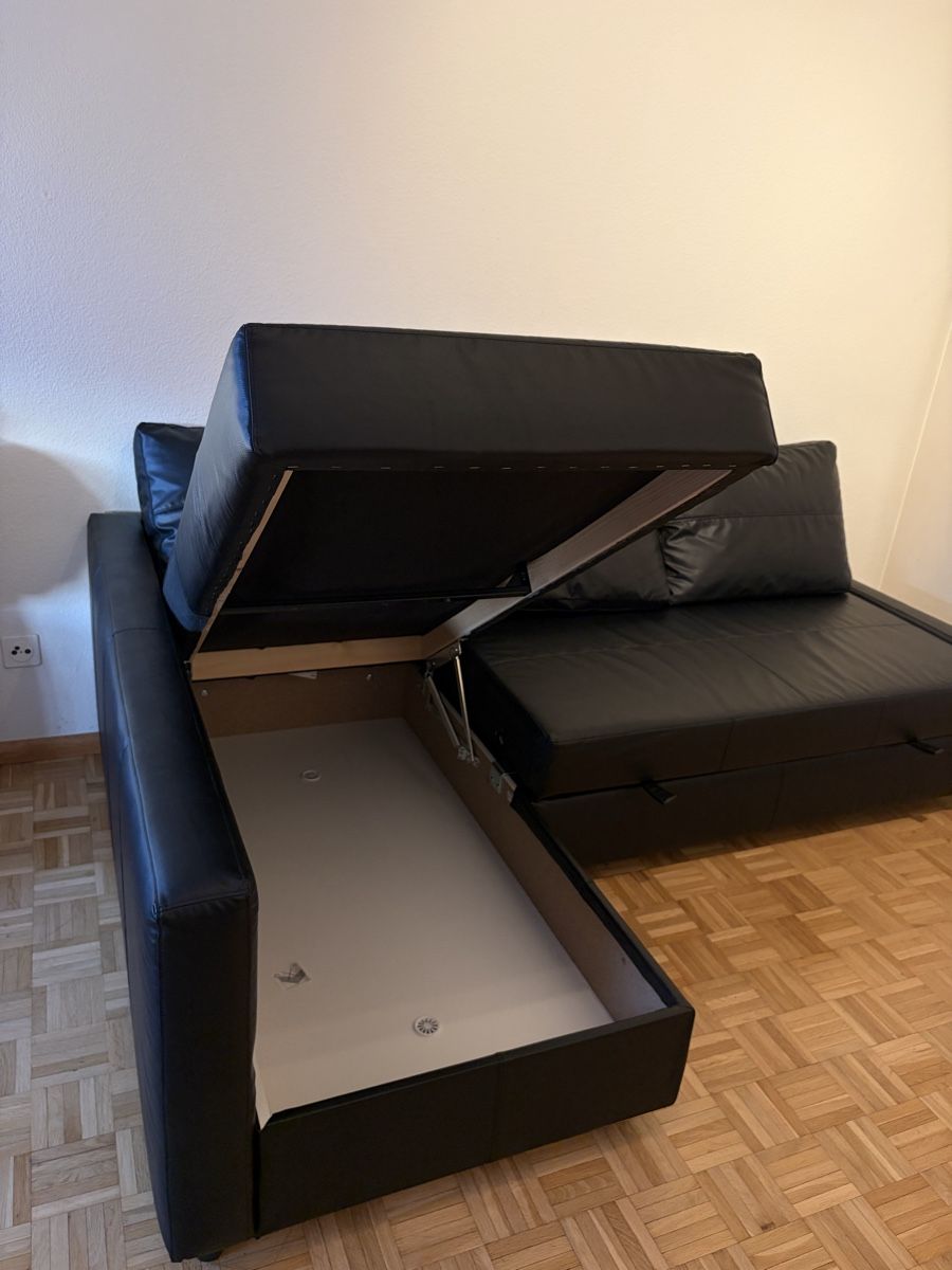 Sofas: Schwarz Bettsofa – Neuf (Voir description) à Basel par filipa_machado 3