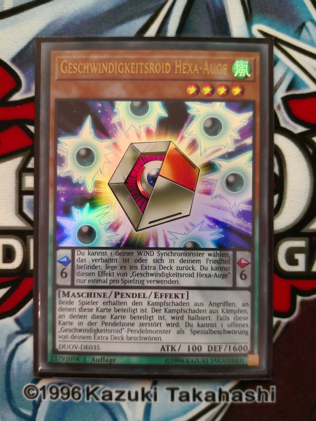 Yugioh Carte collezionabili: Yu-Gi-Oh Geschwindigkeitsroid Hexa-Auge – Nuovo (secondo la descrizione) da Zofingen venduto da gerrymovie93