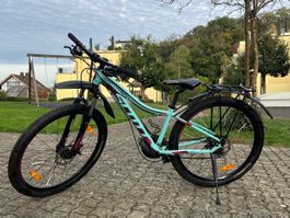 Mountainbike Scott Contessa 27.5 Zoll hellblau gebraucht