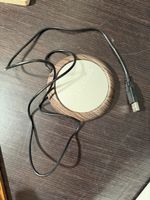 CROESUS Tassenwärmer USB Holzoptik - Neuwertig!