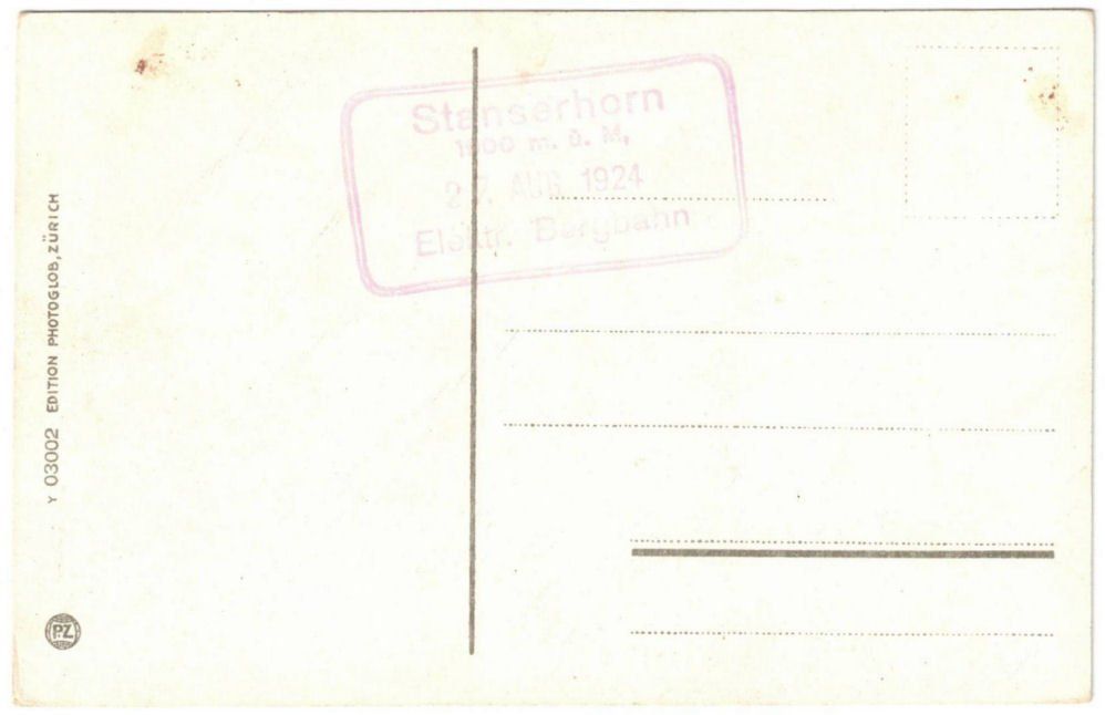 Cartoline postali: Stanserhorn - Standseilbahn – Usato da Binningen venduto da Mountainrider 1
