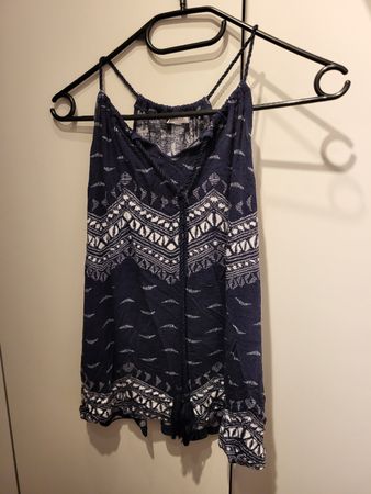 Sommerliches  Träger-Top mit Muster, Grösse 40/42 Lascana