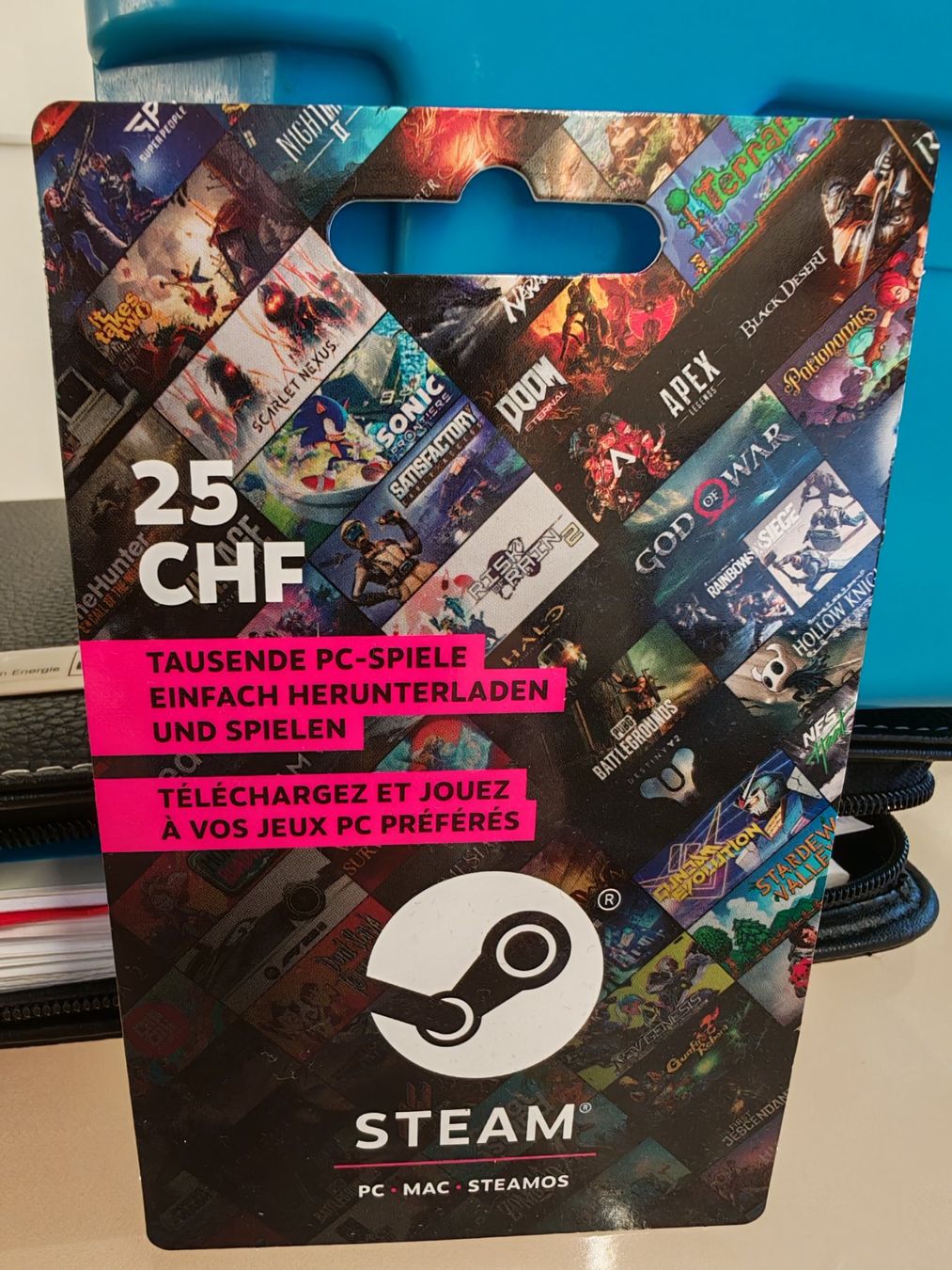 Karten: Steam-Guthabenkarte – Neu und originalverpackt aus Russikon von Stefan-10