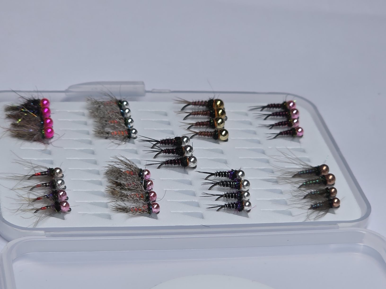 Köder: Nymph Box 35 Stück – Neu (gemäss Beschreibung) aus Degersheim von HookedOnTheFly 4
