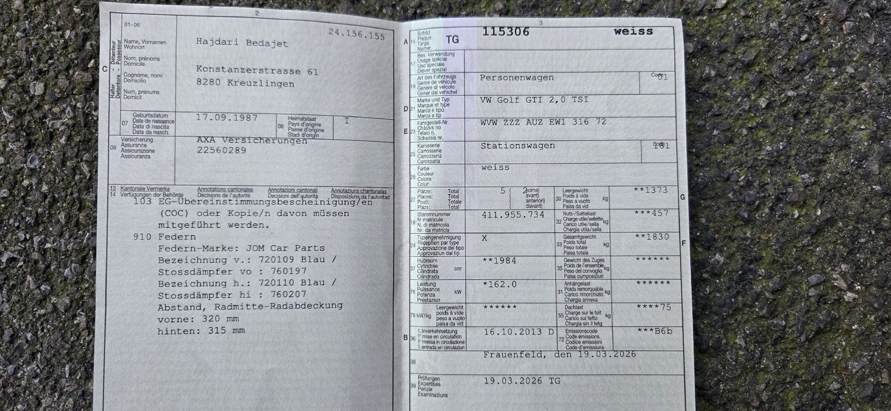 VW Automobili: Golf GTI – Usato da Kreuzlingen venduto da bed_cjf7 4