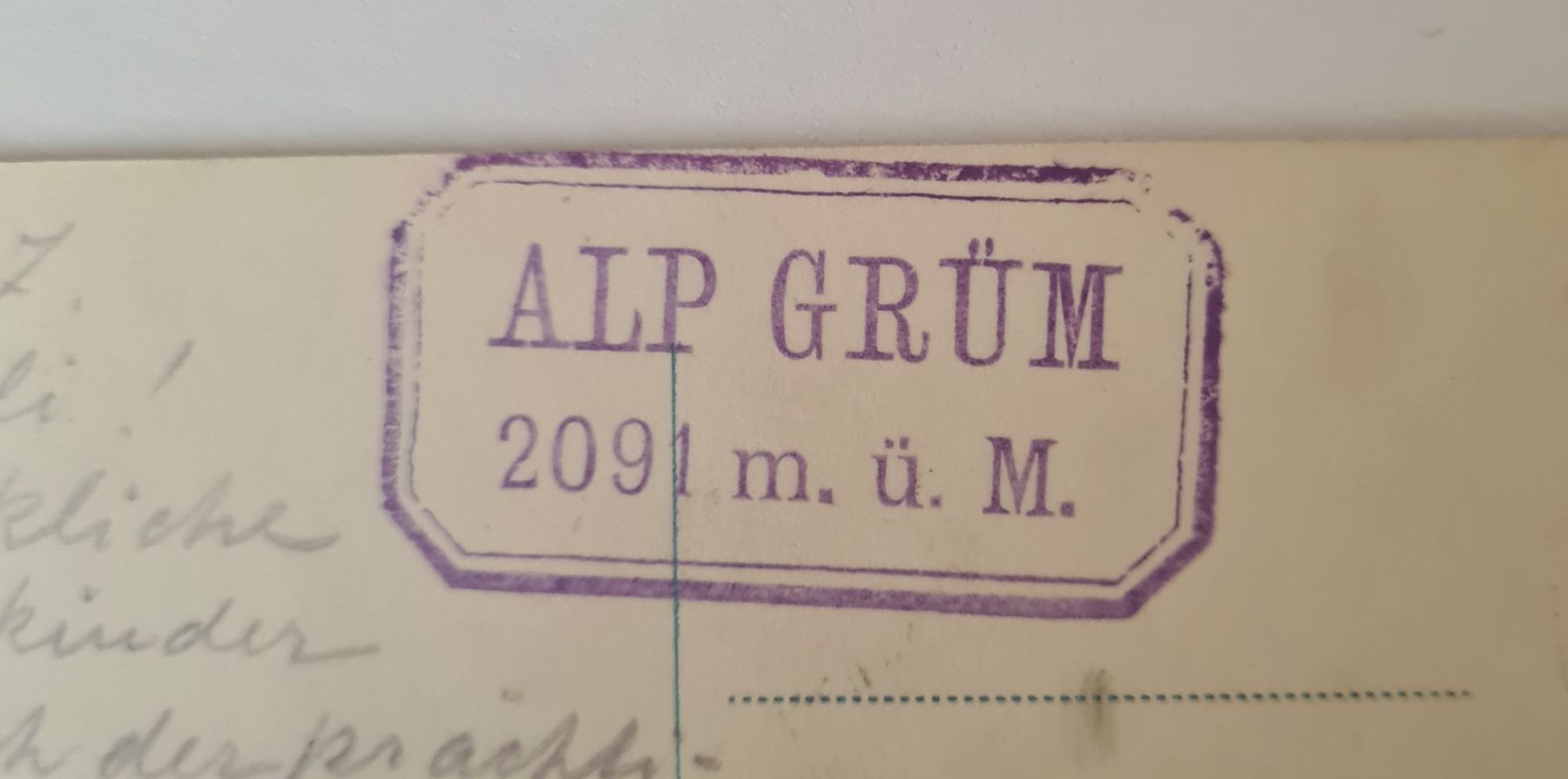 Ansichtskarten: Bernina Hospiz 1927 – Gebraucht aus Ebikon von Donar50 1