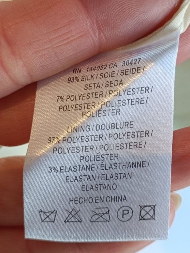 Essentiel Antwerp Vestiti: Seidenkleid Essenteil Antwerp, Grösse 38 – Usato da Zollikofen venduto da Proseco 5