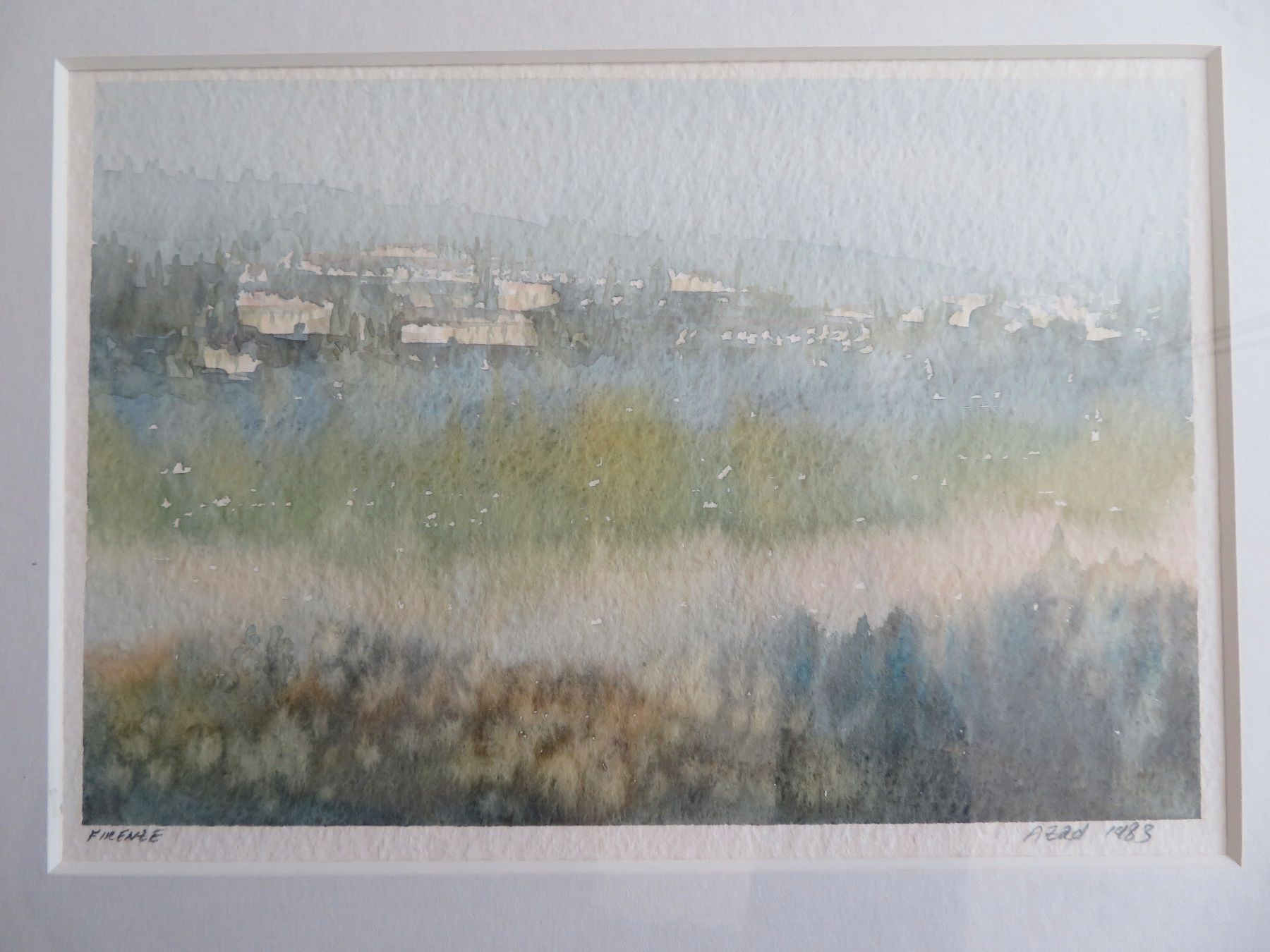 Gemälde: Aquarell Florenz – Gebraucht aus Bern von mordswein 2
