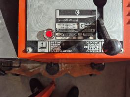 Hubwagen Steinbock ELECAR 10028 mit 1000 kg Tragkraft