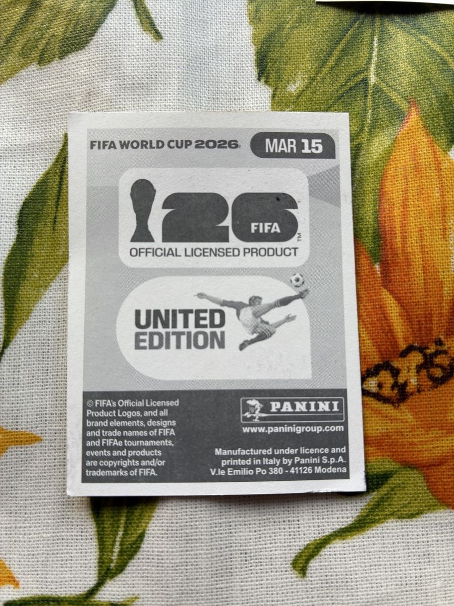 Panini Carte collezionabili: FIFA World Cup 2026 Sticker Ismael Saibari Panini – Usato da Wettingen venduto da ric_xm6x 1
