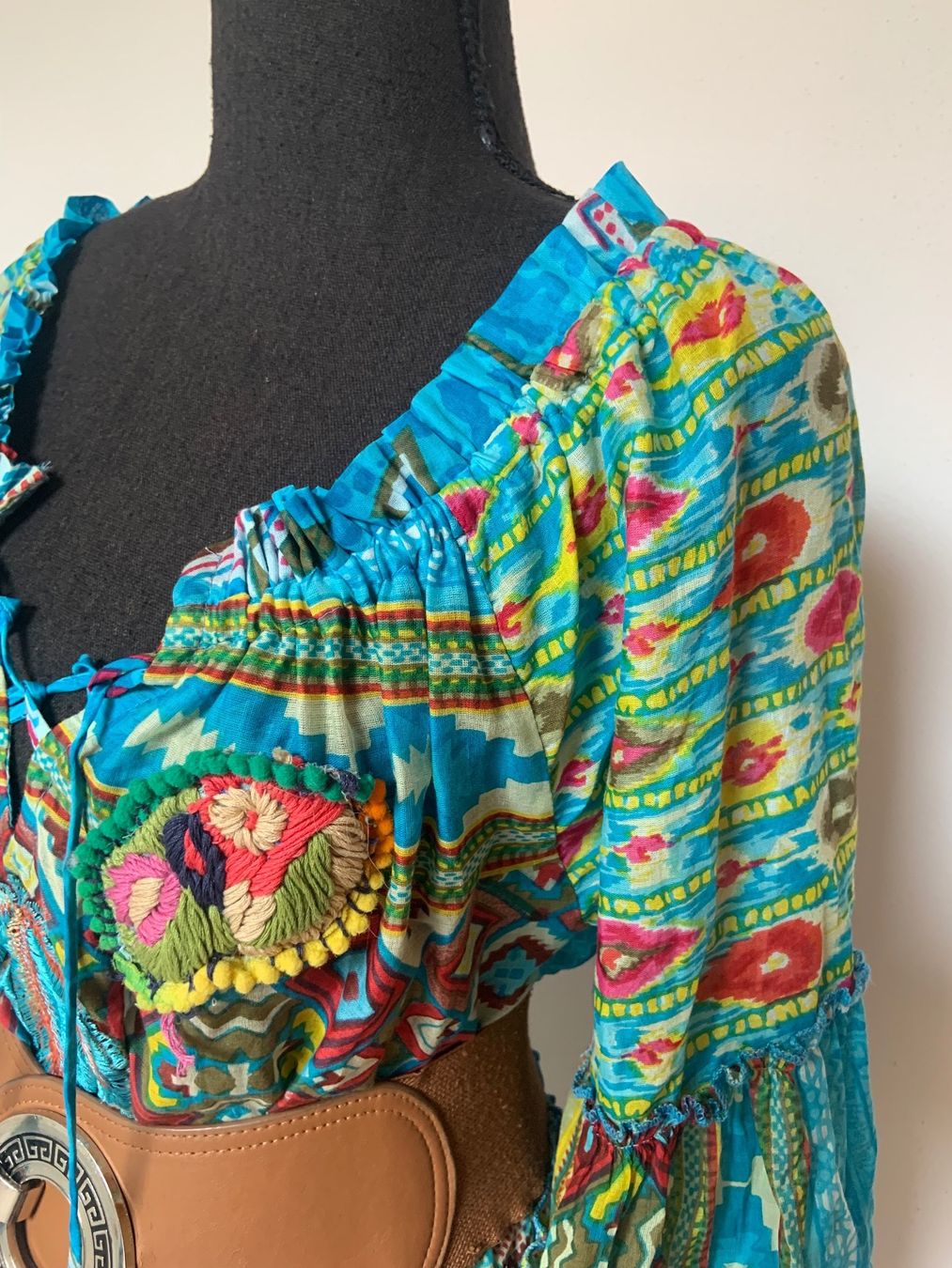 Kleider: Boho Stufenkleid im Positano Style – Neu (gemäss Beschreibung) aus Sigriswil von ck56 5
