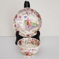 Antike Teeschale mit Untere Asiatica