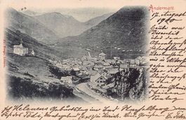 Andermatt, gelaufen 1900