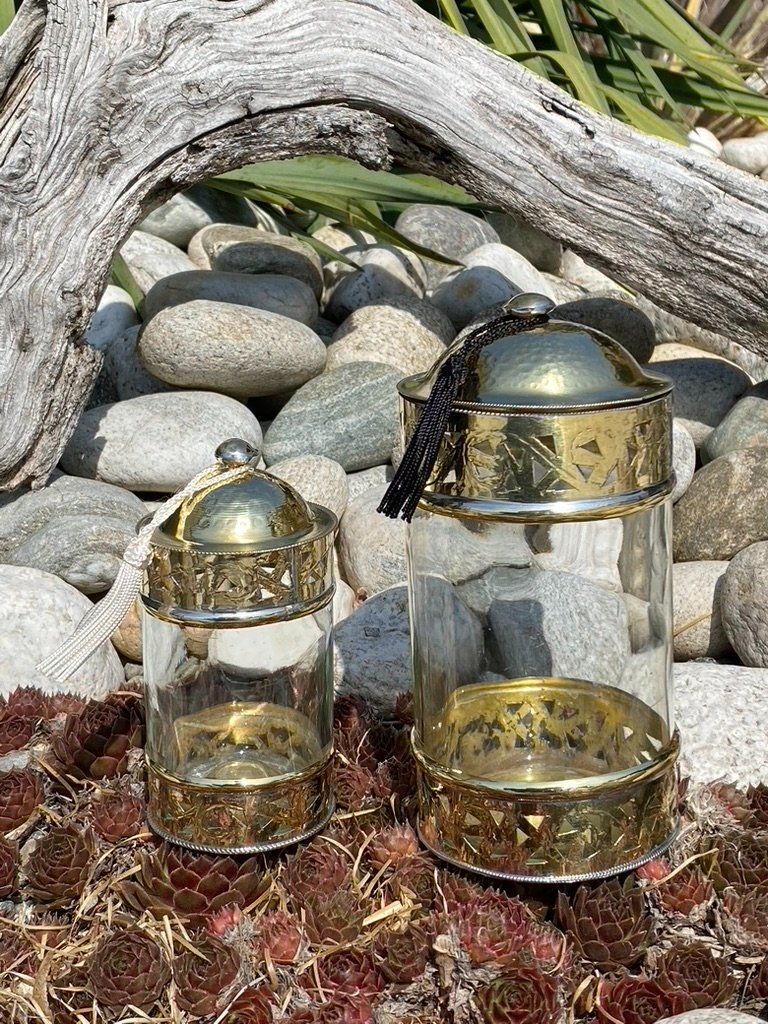 Zuccheriere: Glasdose klein, Handmade in Marokko – Nuovo (secondo la descrizione) da Therwil venduto da Tigersunne 1