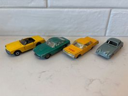 Matchbox Lesney lot de 4 voitures 1/64