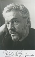 Paul Scofield (1922-2008) Schauspieler - sign. Foto
