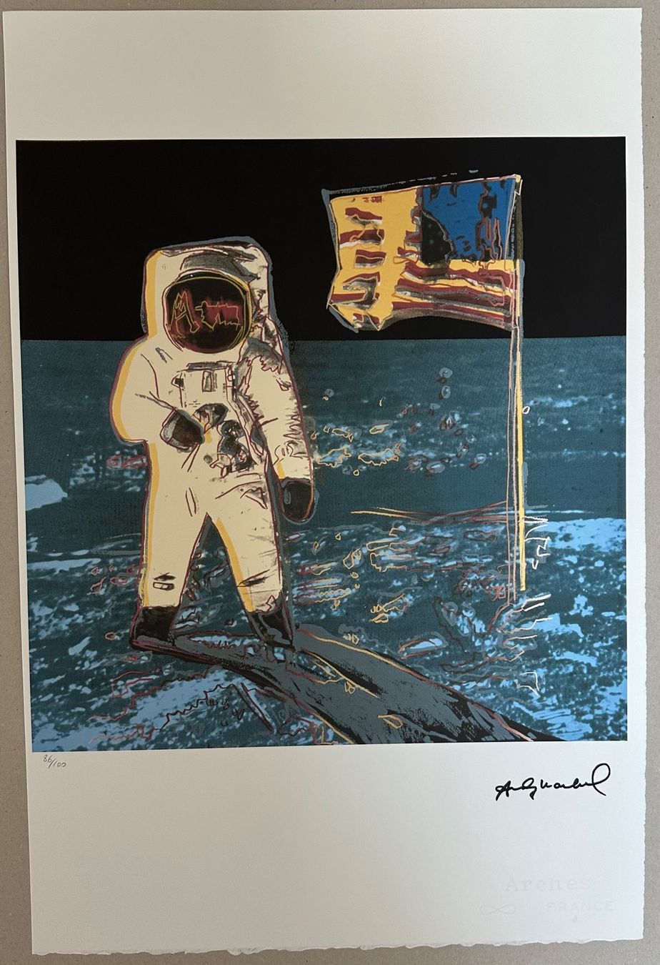 Foto & Immagini: Andy Warhol: Moon Walk 86/100 – Nuovo (secondo la descrizione) da Meilen venduto da Smgdesign