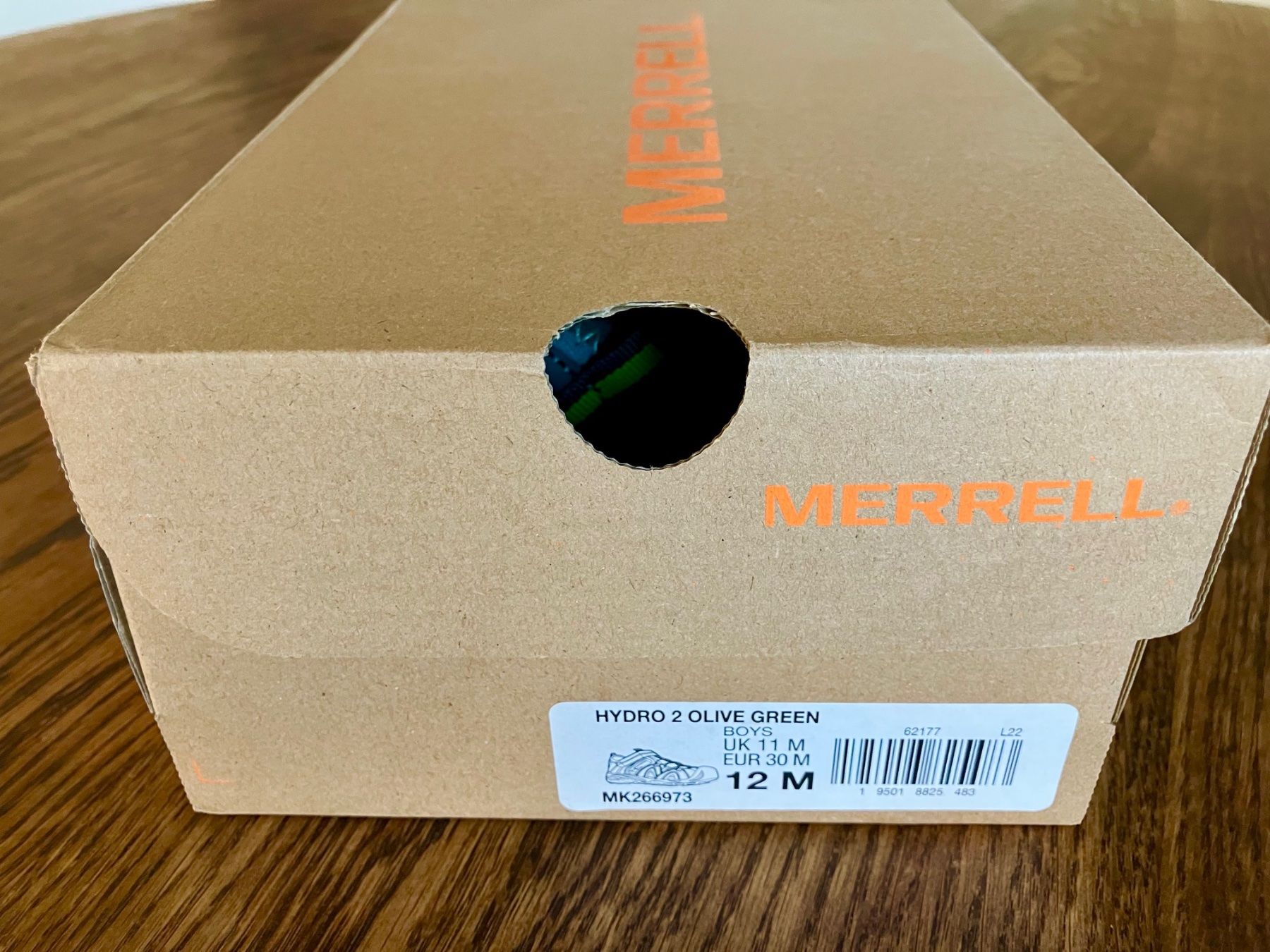 Merrell Scarpe per ragazzi: Merrell Sandalen Hydro 2 Olive Gr. 30 Neu mit Karton – Nuovo e nell'imballaggio originale da Lausanne venduto da Julerde 3