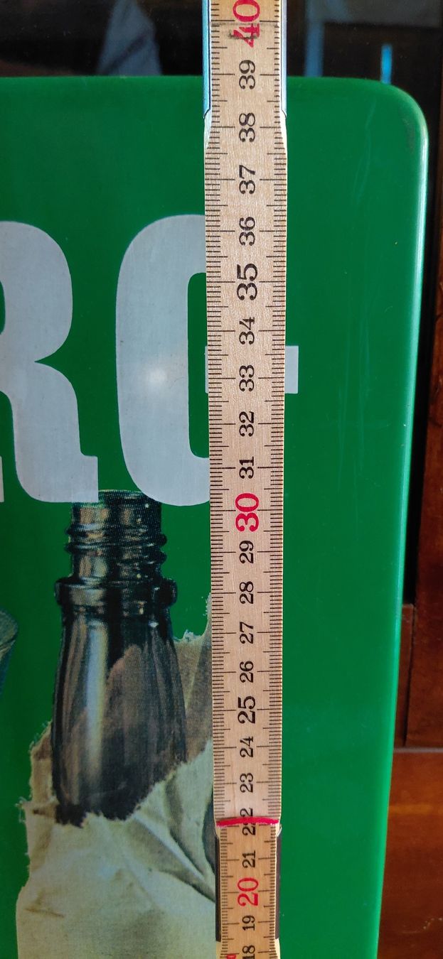 Schilder: grosses Emailschild Underberg mit Termometer – Gebraucht aus Trogen von Limboo 6