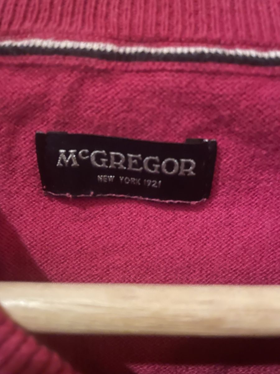 Pullover & Sweatshirts: McGregor V-Ausschnitt Pullover Pink/Rot – Gebraucht aus Heitenried von Steffundsasch 2
