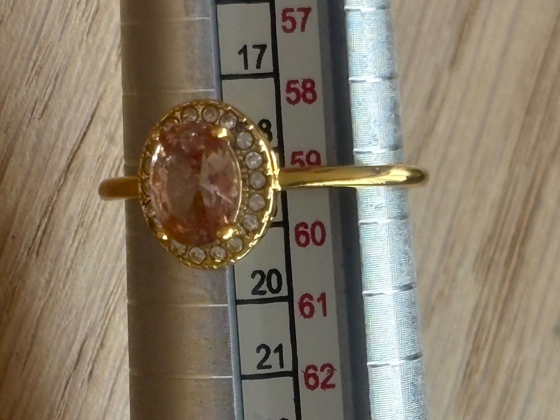 Anelli: Luxus Elegante Gr.9/19 Ring Farbe: Gold – Nuovo (secondo la descrizione) da Biel-Bienne venduto da Roserosse13 5