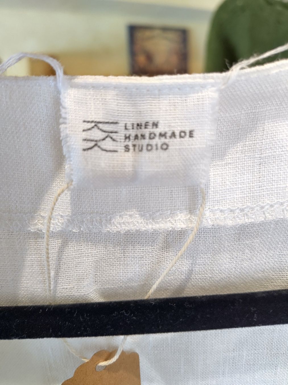 Camicette: Leinen Handmade Studio Bluse M weiss – Nuovo (secondo la descrizione) da Losone venduto da ell_nora89 2