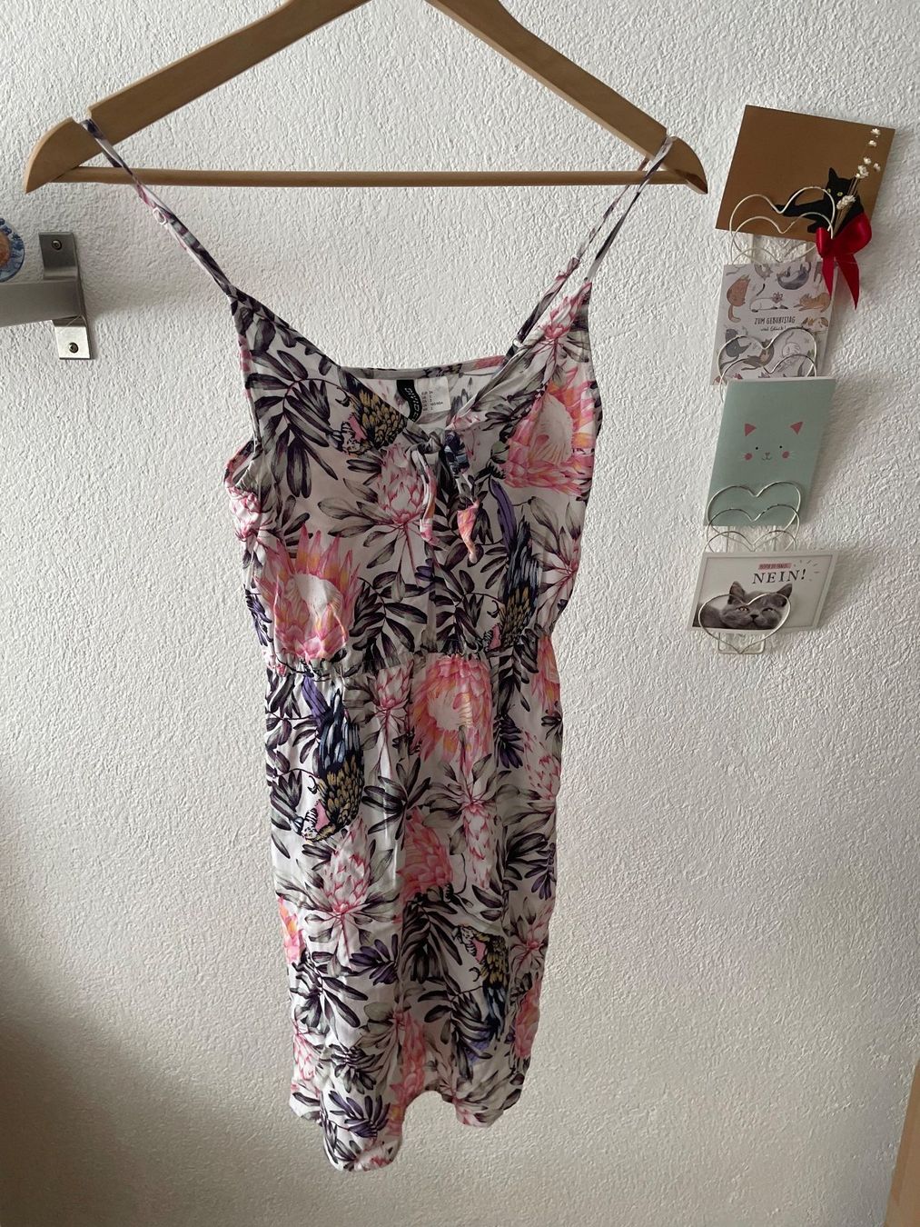 H&M Top: Sommerliches langes H&M Top mit Blumenmuster, Grösse 34 – Usato da Hubersdorf venduto da JanasHeartTreasures 1