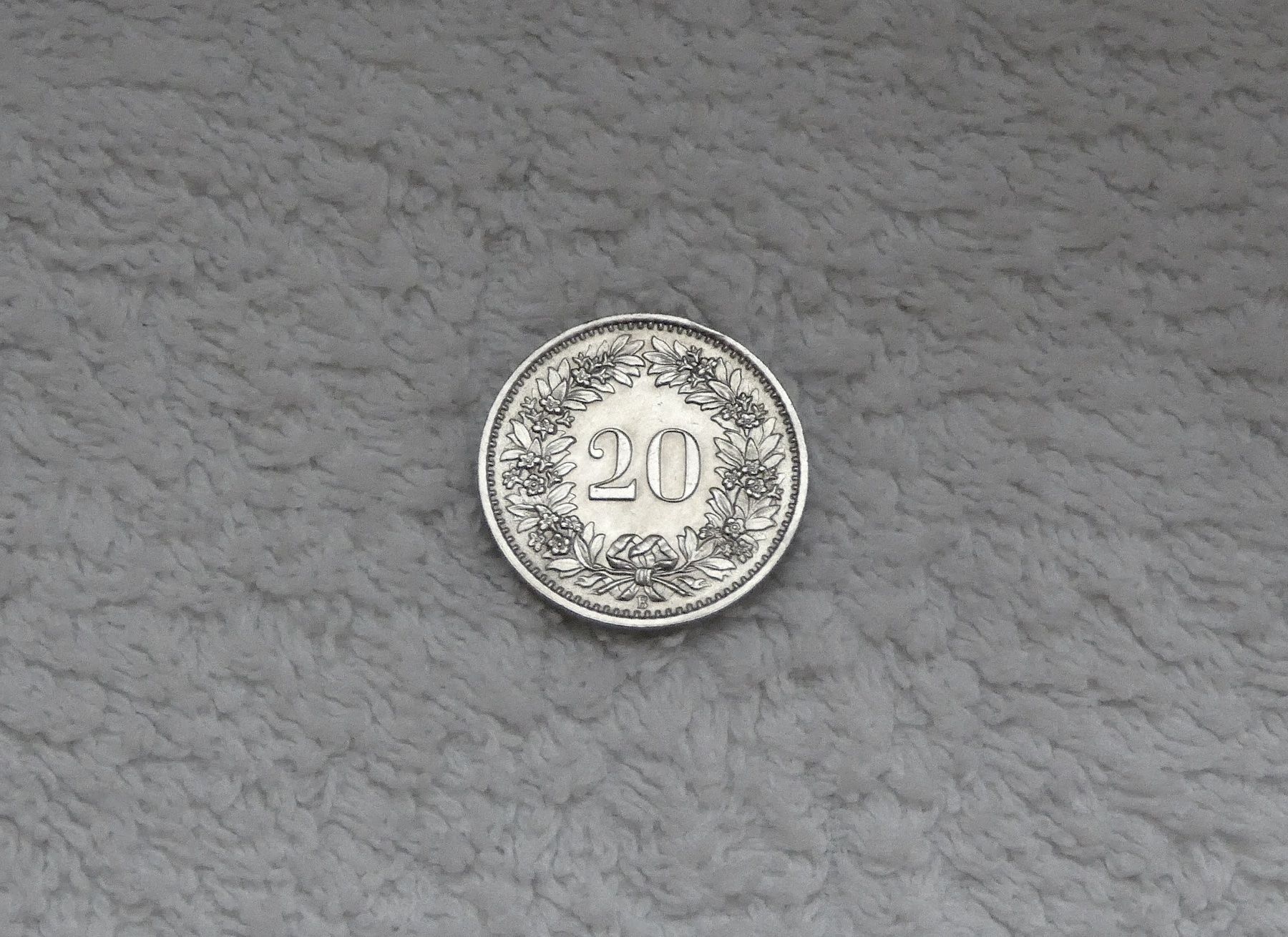 Alle Münzen: 20 centimes/rappen 1966 – Gebraucht aus Nyon von Ilmi09 1