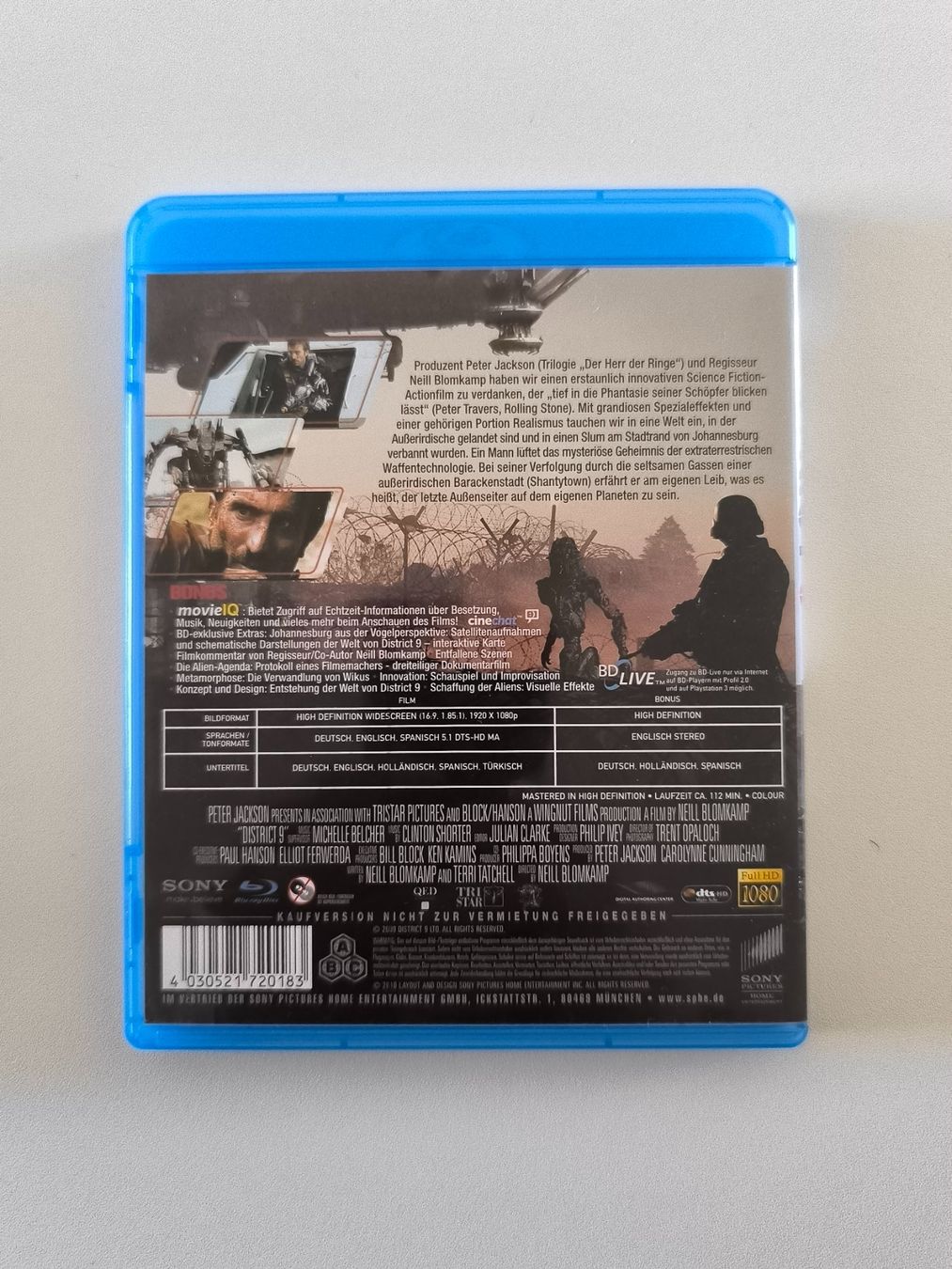 Tutti i DVDs: Blu-ray / District 9 – Usato da Muttenz venduto da hak_dsk9 1