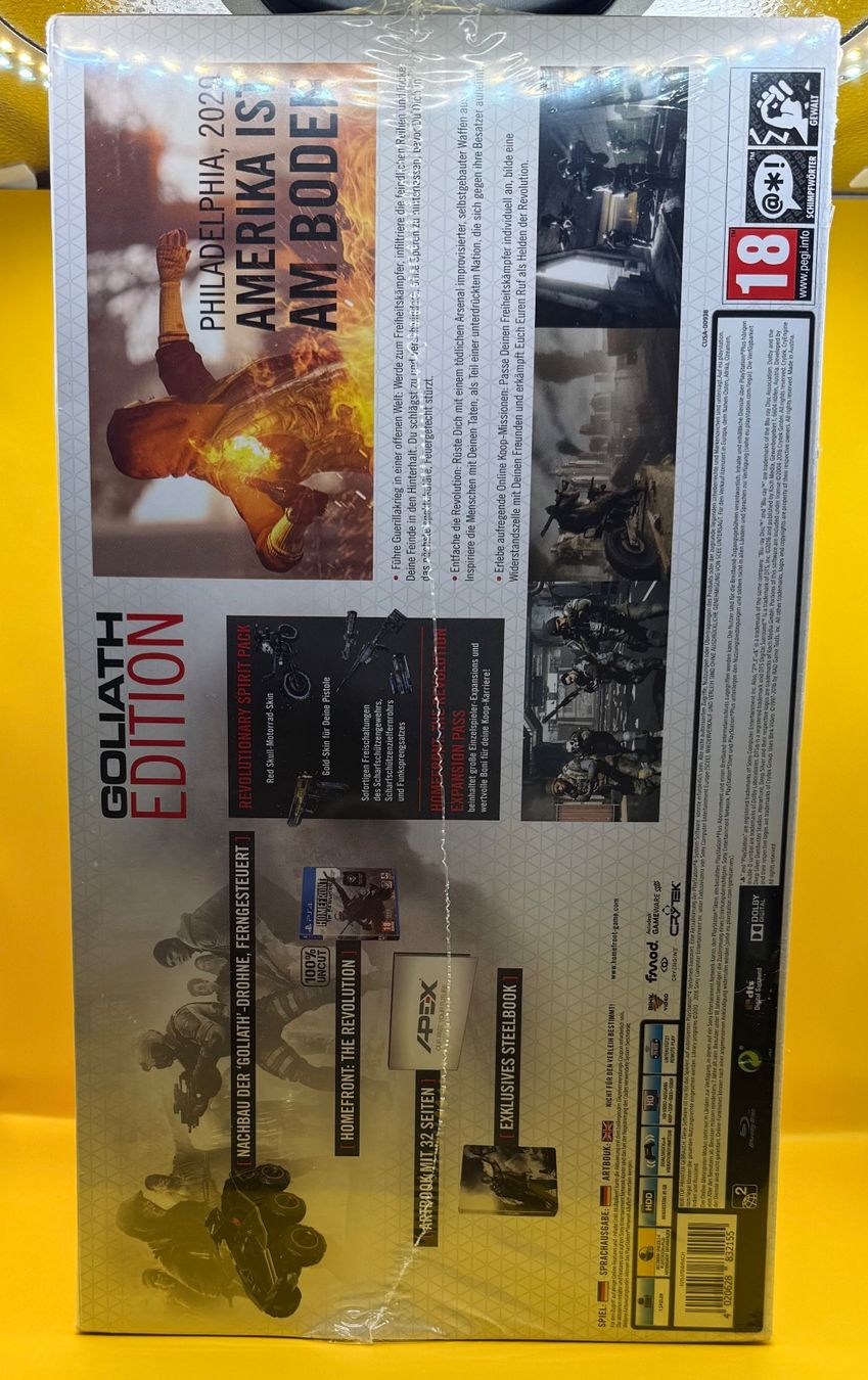 Sony Spiele: Homefront - The Revolution - Goliath Edition - OVP - SEALED – Neu und originalverpackt aus Dietikon von gab_qz7y 3