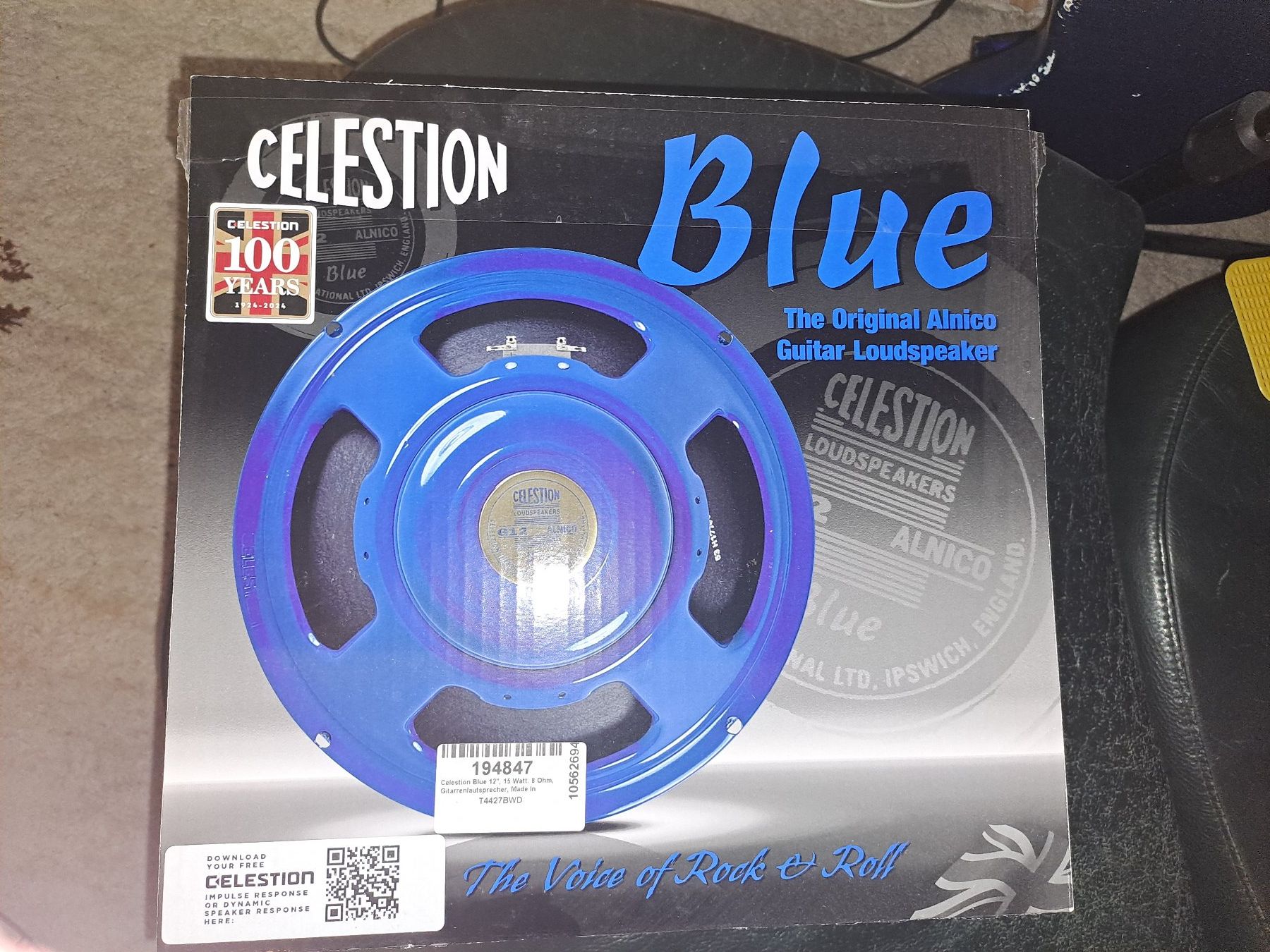 Lautsprecher: Celestion Alnico Blue 12",8 Ohm – Gebraucht aus Emmenbrücke von Zarzis187