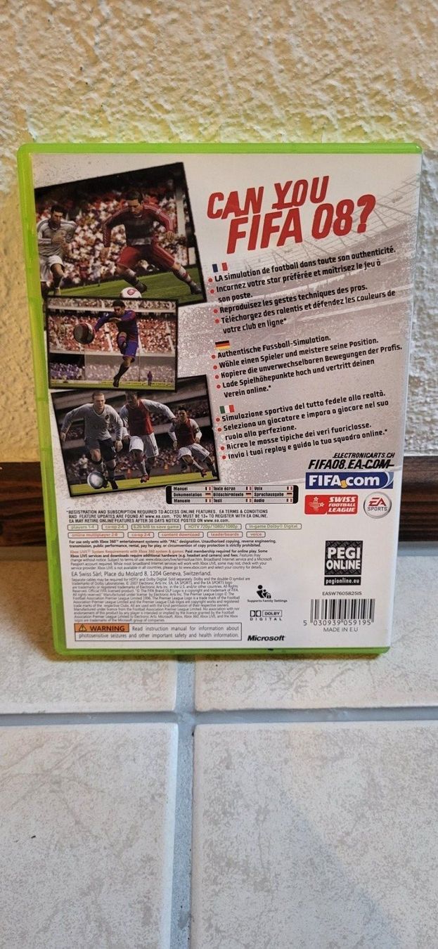 Microsoft Spiele: Xbox 360 Spiel - Fifa 08 – Gebraucht aus Münsingen von Heroism2010 1
