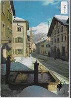 Dorfpartie in S-chan im Winter