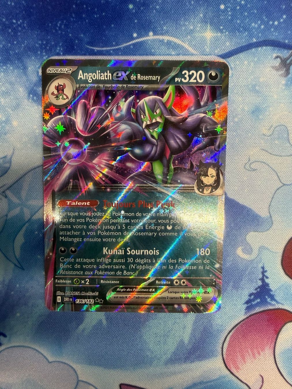 Pokémon Carte collezionabili: Angoliath EX - DRI 136 FR – Nuovo (secondo la descrizione) da Courgenay venduto da ScamBoxOff