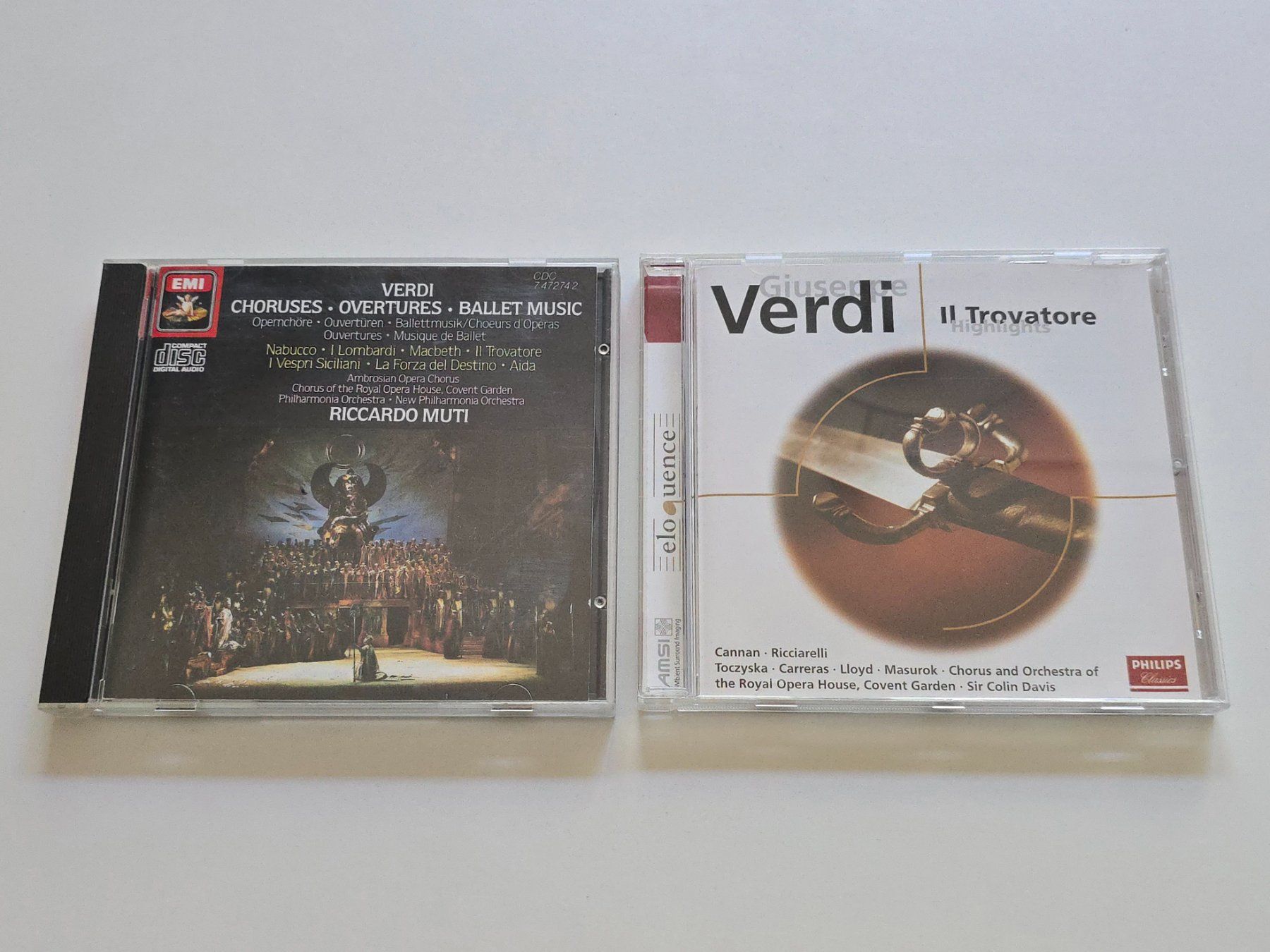 CDs: 2 CD Thema Verdi – Gebraucht aus Dättlikon von Wundertuete_