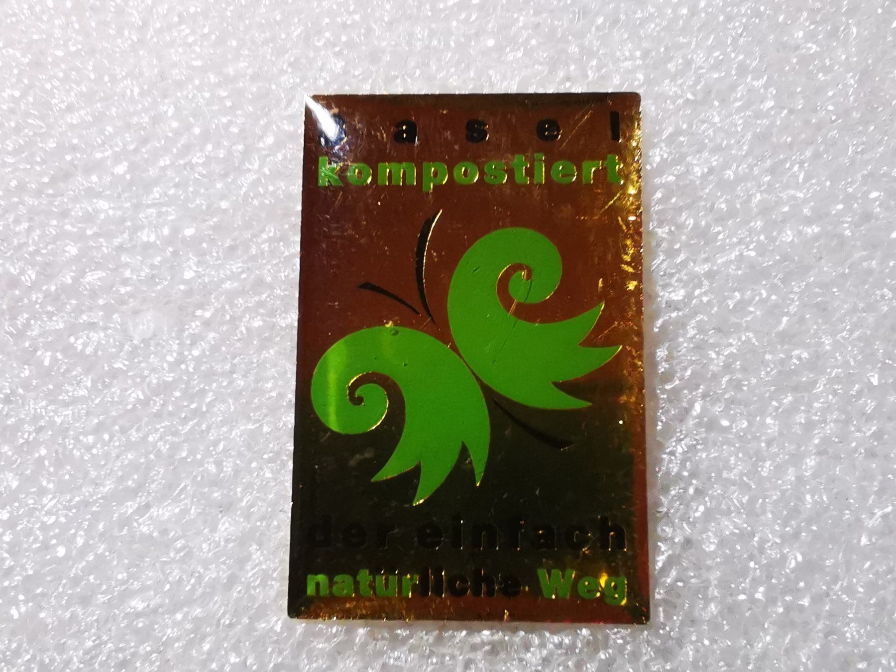 Placchette & Badge: Ansteckpin 15: Basel kompostiert – Usato da Oppligen venduto da Pin-Fall-Shop