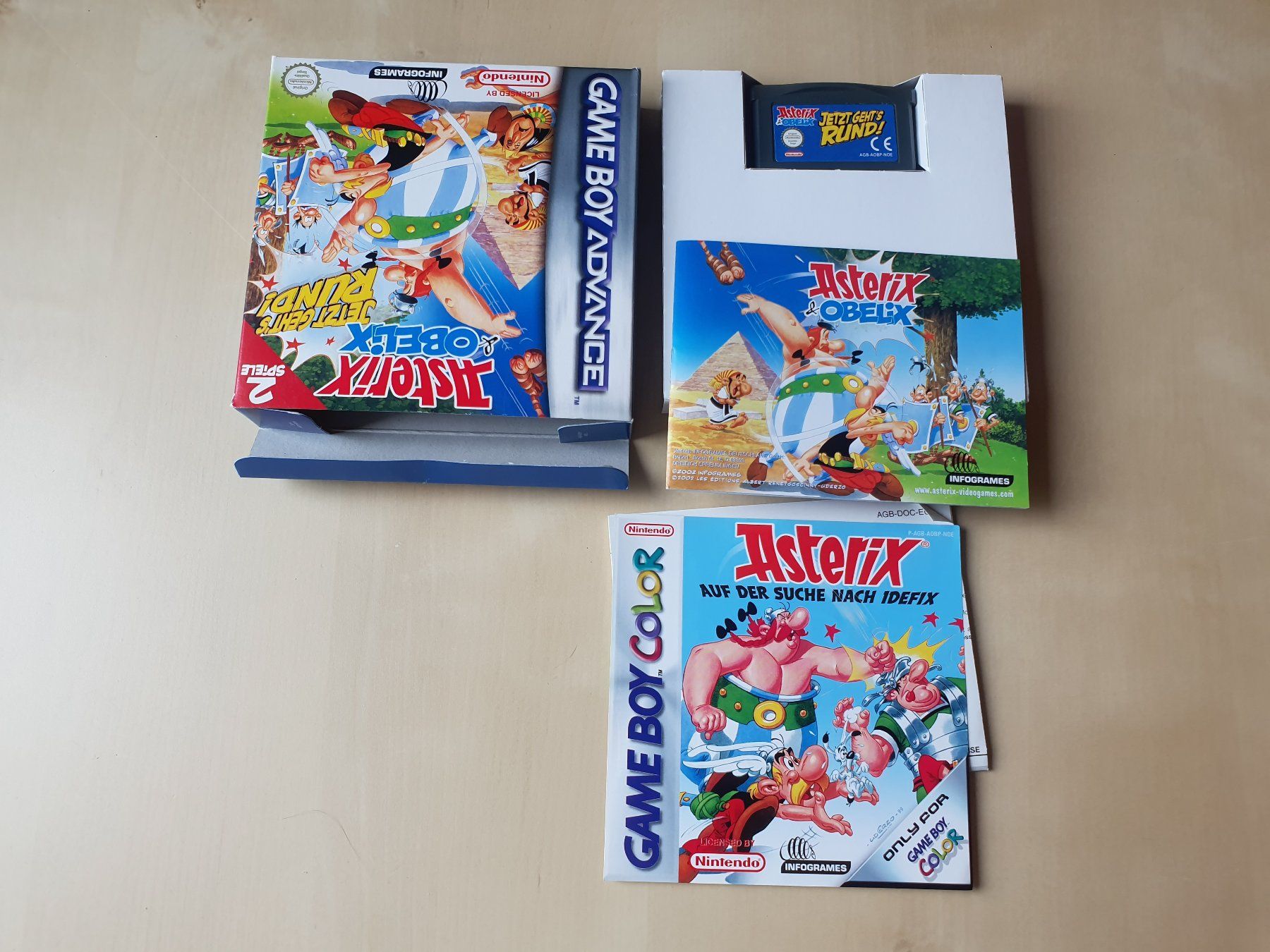 Nintendo Giochi: Asterix & Obelix Jezt gehts rund – Usato da Stansstad venduto da collectorsshop 6