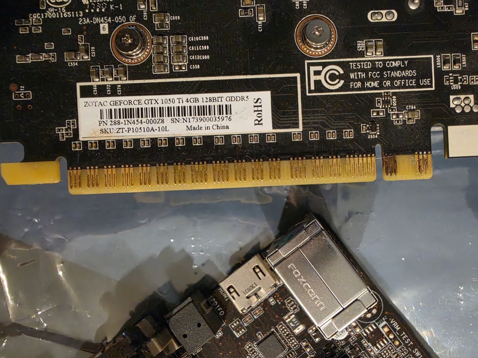 Zotac Schede grafiche: GTX 1050 TI 4GB – Usato da Montpreveyres venduto da ula_xsb9 2