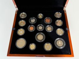 Münzen Set des Vereinigten Königreichs 2016, Sammlung, rar