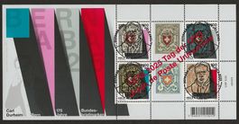 Block Überdruck + Vollstempel Tag UPU ° 16.05.2025 BERNABA