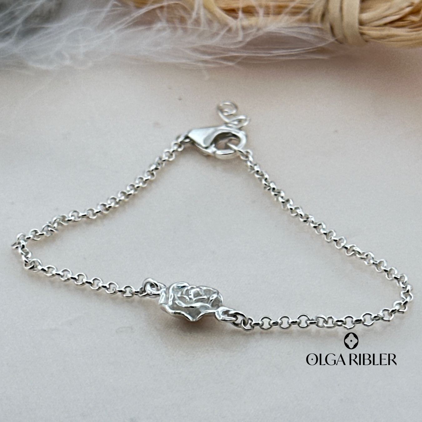 Olga Ribler Bracciali & Braccialetti: Silberarmkette 925er – Nuovo (secondo la descrizione) da Luzern venduto da MonikaS03 4