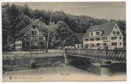 SIHLWALD Restaurant und Brücke belebt