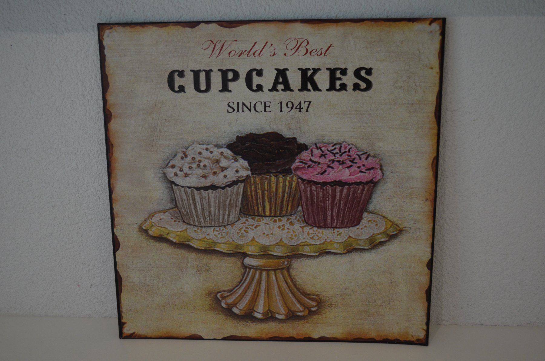 Tutte le decorazioni: Metalltafel Deko Cupcakes – Nuovo (secondo la descrizione) da Triesen venduto da XSally 1