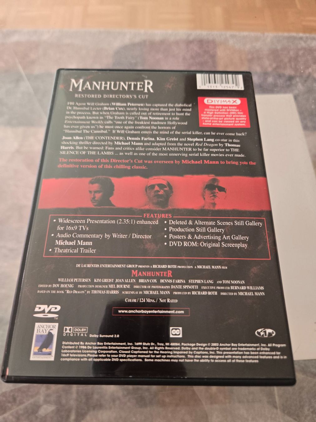 Tous les DVDs: Manhunter DVD – D'occasion à Bussigny par Kfdlt 1
