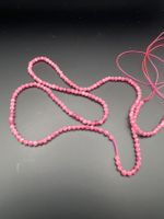 Perlenkette facettiert rosa Turmalin