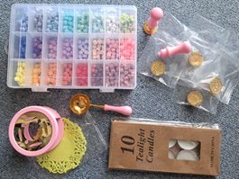 Wachssiegel Set Brief Wax Stamp Letter Vintage Basteln DIY