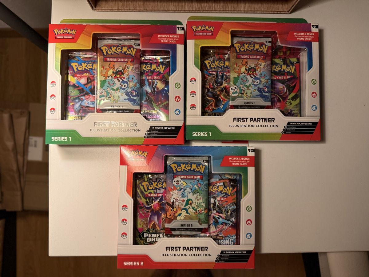 Pokémon Cartes à collectionner: Pokemon First Partner Pack Series 1/2 - 3 boxes – Neuf avec emballage d'origine à Zürich par sam_5kq6