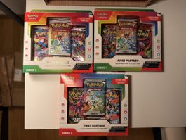 Pokemon First Partner Pack Series 1/2 - 3 boxes