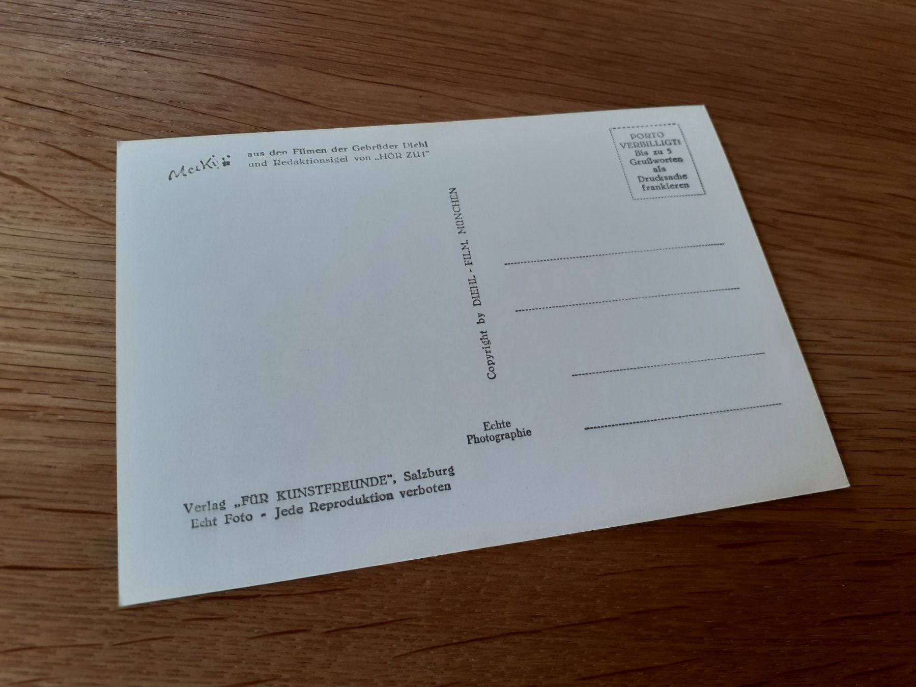 Cartoline postali: MECKI - EINER SPINNT IMMER ! – Usato da Winterthur venduto da Ornyx7 1