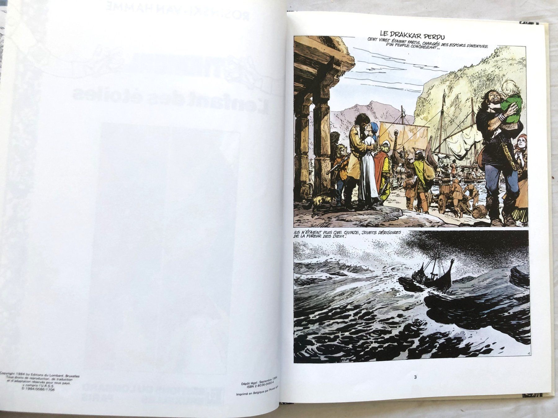 Fumetti: THORGAL - 7 - L'enfant des étoiles – Usato da Schaffhausen venduto da durruti 2